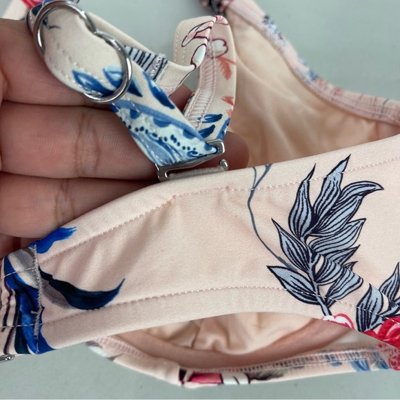 NEW Seafolly Water Garden Convertible Cross Back Bikini Top Underwire Sz 4 US - Picture 7 of 11